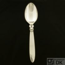 Georg Jensen Silver Dinner Spoon, Large - Cactus/ Kaktus - NEW