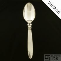 Georg Jensen Silver Dinner Spoon, Large - Cactus/ Kaktus - VINTAGE