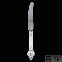 Evald Nielsen. No. 2 - Silver Dinner Knife, Large.