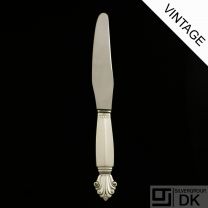 Georg Jensen Silver Dinner Knife, Large - Acanthus/ Dronning - VINTAGE