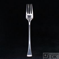 Hans Hansen. Silver Dinner Fork - Kristine 