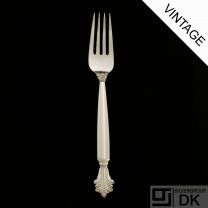 Georg Jensen Silver Dinner Fork - Acanthus/ Dronning - VINTAGE