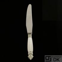 Georg Jensen Sterling Silver Dinner Knife, short Handle 013 - Acanthus/ Dronning - NEW