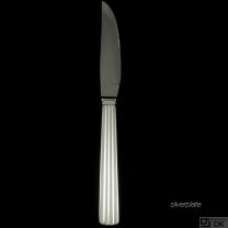 Georg Jensen Silverplate Dinner Knife, Serrated 018 - Bernadotte - NEW