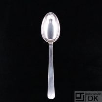 Hans Hansen. Silver Dessert Spoon. No. 17 / Arvesølv nr. 17
