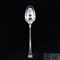Hans Hansen. Silver Dessert Spoon - Kristine 