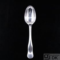 Hans Hansen. Silver Dessert Spoon. No. 19 / Arvesølv nr. 19