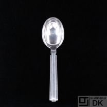 Hans Hansen. Silver Child's Spoon / Teaspoon, Large . No. 18 / Arvesølv nr. 18