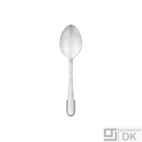 Georg Jensen Silver Teaspoon, Large/ Child's Spoon - Beaded/ Kugle - NEW