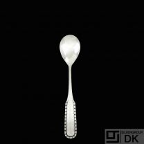 Georg Jensen. Silver Tea Spoon 033 - Perle / Rope #34.