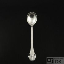 Danish Art Nouveau Silver Coffee spoon - Butterfly / Sommerfugl