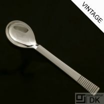 Georg Jensen Silver Coffee Spoon - Parallel/ Relief - VINTAGE