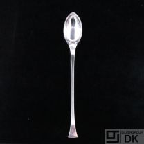 Hans Hansen. Silver Iced Tea / Latte Spoon - Kristine 