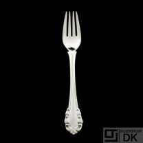 Georg Jensen. Sterling Silver Child's Fork - Lily of the Valley/ Liljekonval - NEW.