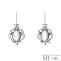 Georg Jensen. Sterling Silver Earrings of the Year with Silverstone - Heritage 2019