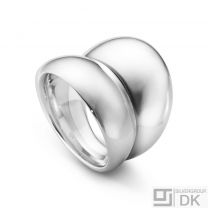 Georg Jensen. Sterling Silver Ring #501 - Curve