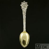 Danish Gilded Christmas Spoon, 1910 - A. Michelsen