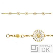 Georg Jensen Gilded Silver DAISY Bracelet
