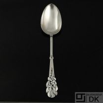 Heimbürger Silver Serving Spoon, Large 111V  - Mistletoe / Mistelten 