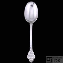 Evald Nielsen. No. 2 - Silver Serving Spoon. 29,8 cm.