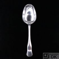 Hans Hansen. Silver Serving Spoon, medium. No. 19 / Arvesølv nr. 19