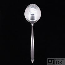 Falle Uldall / Cohr - Sterling Silver Serving Spoon - Mimosa