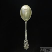 Heimbürger Silver Serving Spoon 113AV - Mistletoe / Mistelten 