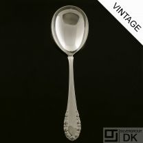 Georg Jensen Silver Serving Spoon, Small - Lily of the Valley/ Liljekonval - VINTAGE