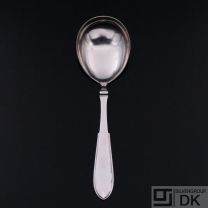 Hans Hansen. Silver Serving Spoon, Small. No. 1 / Arvesølv nr. 1