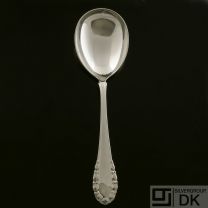 Georg Jensen Silver Serving Spoon, Small - Lily of the Valley/ Liljekonval - NEW