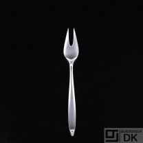 Falle Uldall / Cohr - Sterling Silver Cold Cuts Fork - Mimosa