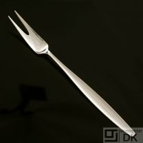 Georg Jensen Silver Cold Cuts Fork - Cypress/ Cypres