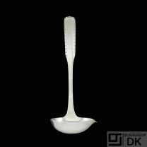 Georg Jensen. Silver Sauce Ladle 155A - Perle / Rope #34.