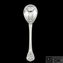 Evald Nielsen. No. 1 - Silver Jam Spoon - 16 cm.