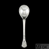 Evald Nielsen. No. 1 - Silver Jam Spoon - 14,8 cm.