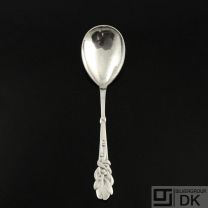 Heimbürger Silver Sugar Spoon 171V  - Mistletoe / Mistelten 