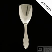 Georg Jensen Silver Sugar Shovel - Beaded/ Kugle.