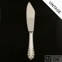 Georg Jensen Silver Cake Knife - Lily of the Valley/ Liljekonval - VINTAGE