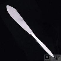 Falle Uldall / Cohr - Sterling Silver Cake Knife - Mimosa