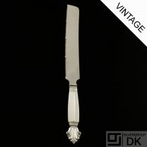 Georg Jensen Silver Bread Knife - Acanthus/ Dronning.