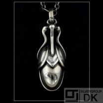 Georg Jensen Pendant Of The Year 2011 w. Silver Ball - Heritage Collection