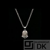 Georg Jensen Pendant Of The Year 2007 with Silver Stone - HERITAGE COLLECTION