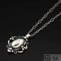 Georg Jensen. Sterling Silver Pendant of the Year 1989 - HERITAGE.