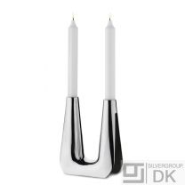  Georg Jensen. Candleholder #1087 - Small - Masterpiece Collection                               