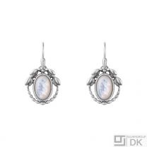 Georg Jensen. Sterling Silver Earrings of the Year with MOP - Heritage 2021