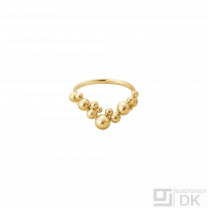 Georg Jensen. 18k Gold Ring #1551B - Moonlight Grapes