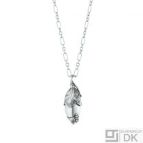 Georg Jensen. Sterling Silver Pendant of the Year with Silverstone - Heritage 2024