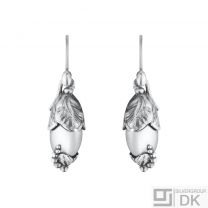 Georg Jensen. Sterling Silver Earrings of the Year with Silverstone - Heritage 2024