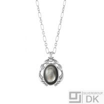 Georg Jensen. Sterling Silver Pendant of the Year with Black MOP - Heritage 2020