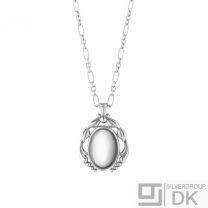 Georg Jensen. Sterling Silver Pendant of the Year with Silverstone - Heritage 2020